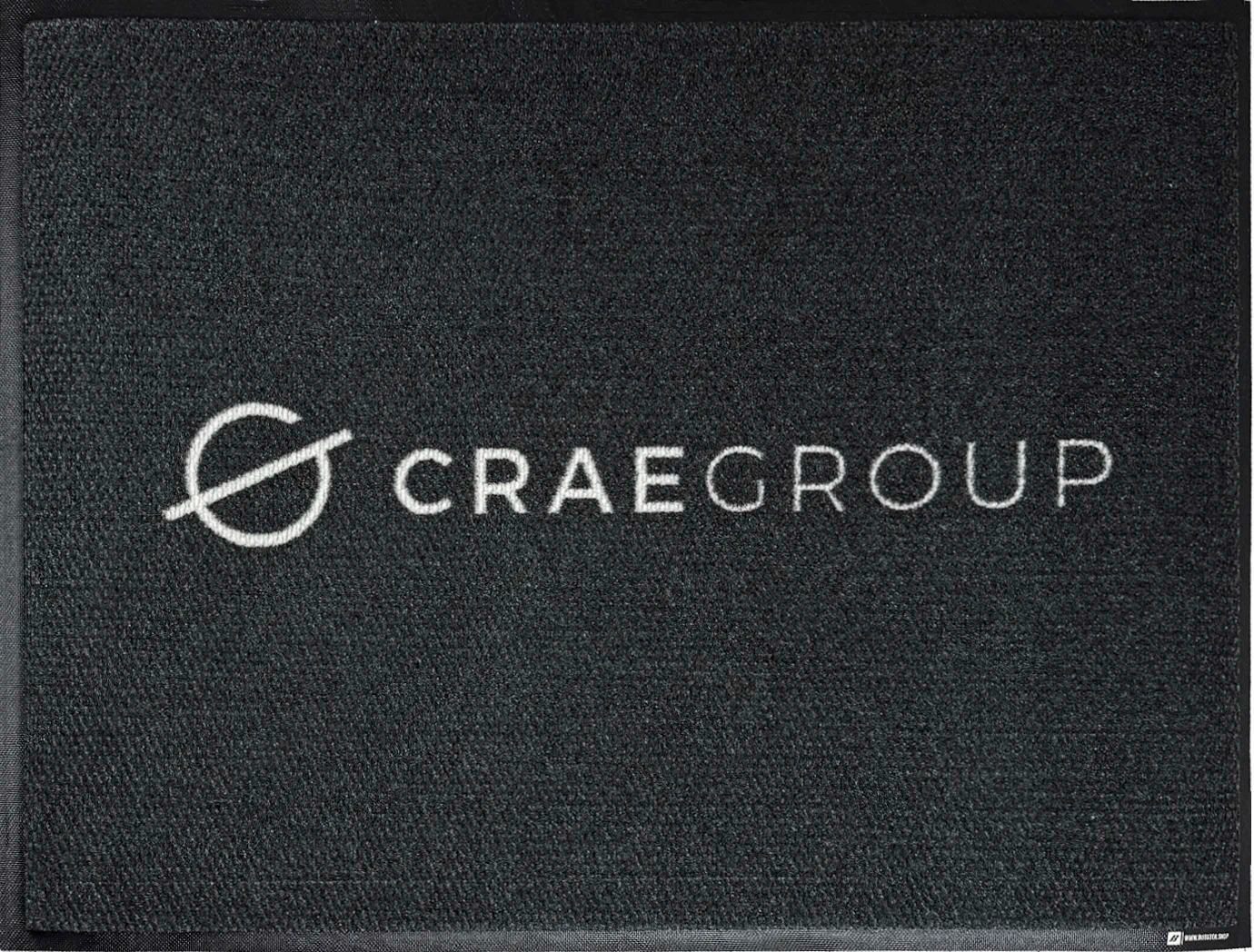 Custom logo mat — surface construction