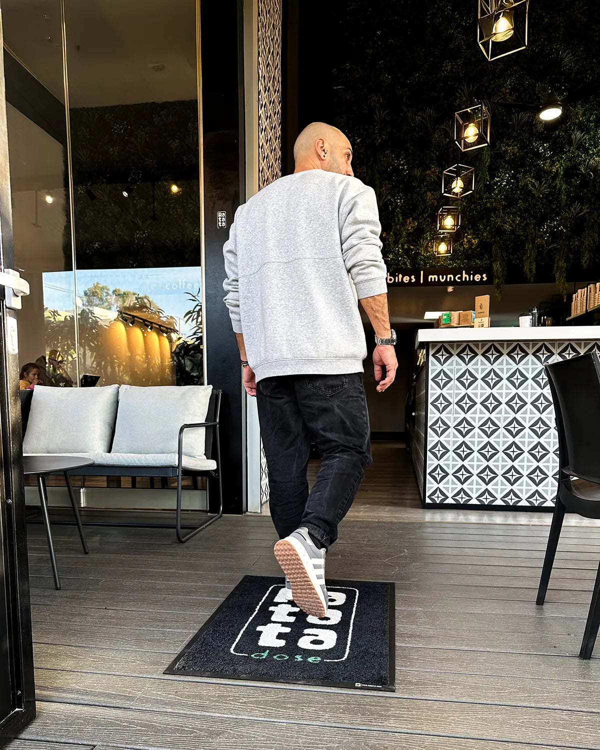 Χαλάκι Εσωτερικού Χώρου με Λογότυπο για Επιχειρήσεις