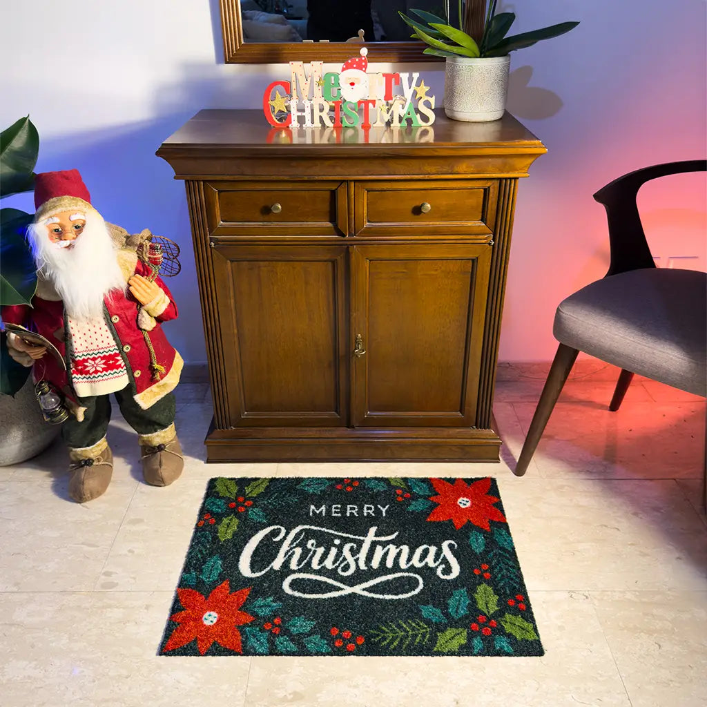 Merry Christmas Floral