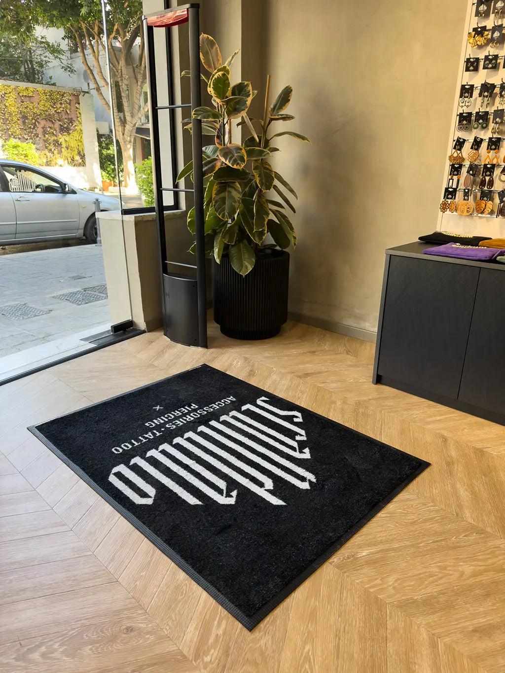 Χαλάκι Εσωτερικού Χώρου με Λογότυπο για Επιχειρήσεις