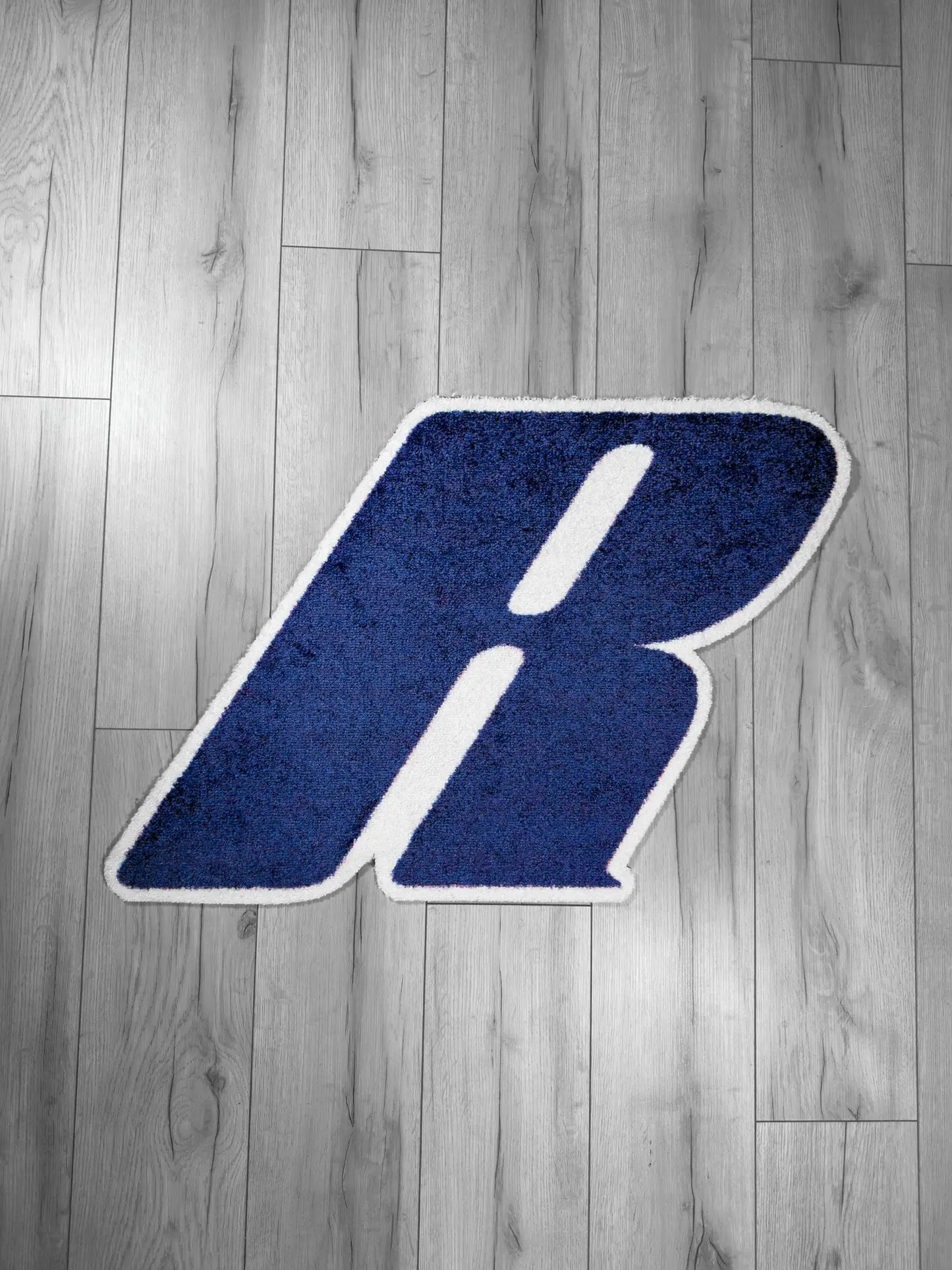 Individuell geformte Logo-Fußmatte für den Innenbereich