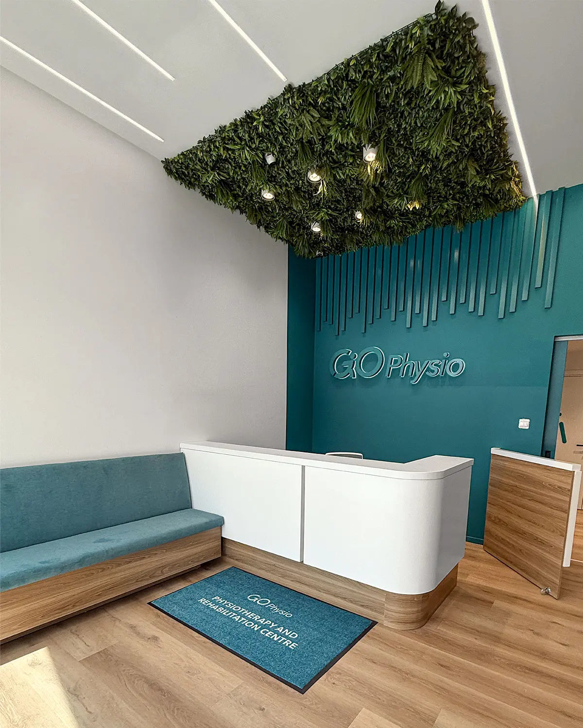 Χαλάκι Εσωτερικού Χώρου με Λογότυπο για Επιχειρήσεις